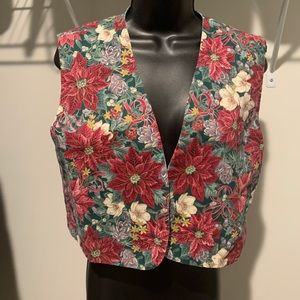 Floral vest